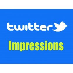 Buy Twitter Impressions | Instant Delivery - Guaranteed