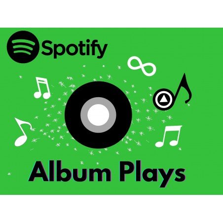 Acheter des Plays pour Albums Spotify | Instantanés - Garantis