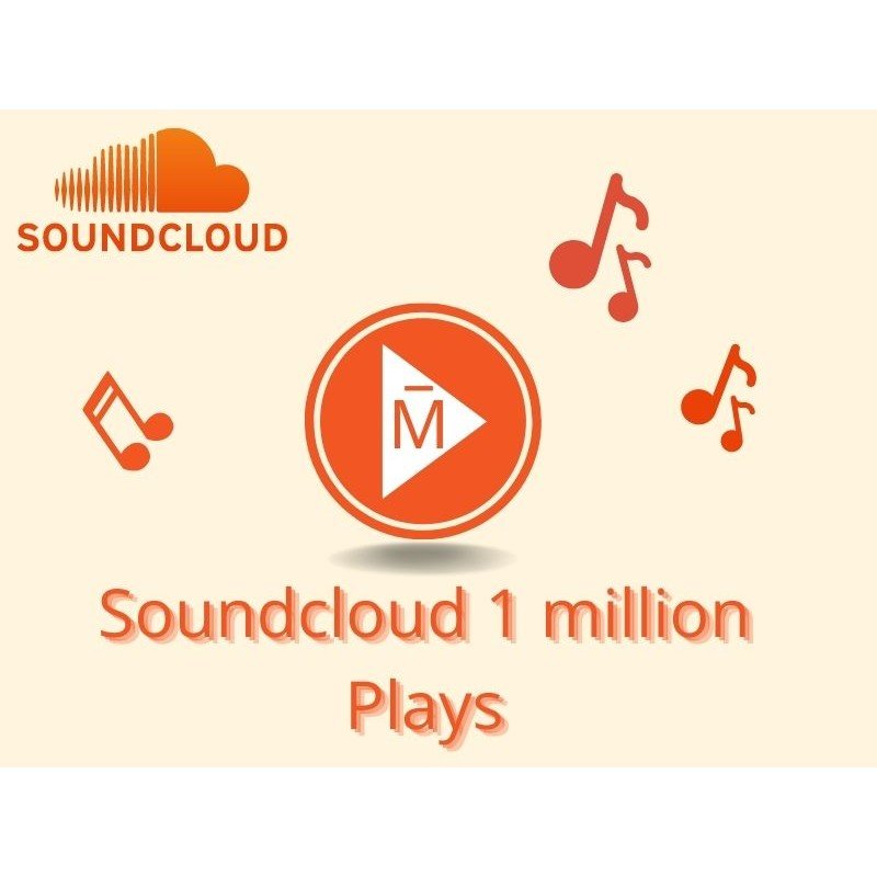 Acheter 1 million de Plays Soundcloud