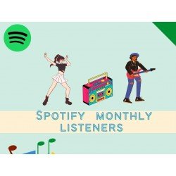 Acheter des Auditeurs Mensuels Spotify