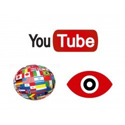 Acheter des vues géolocalisées  sur YouTube  |  Vues  instantanées