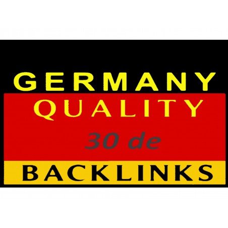 Buy German DE 30 Dofollow backlink | Instant Delivery - Guaranteed