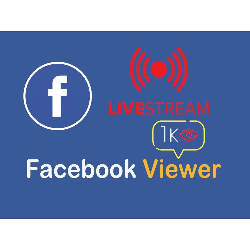 Acheter des téléspectateurs pour le LIVE sur Facebook | HQ - Garanti