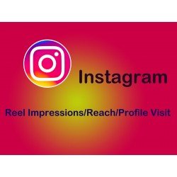 Buy Instagram Reel Impressions / Reach / Profile Visits | Guaranteed